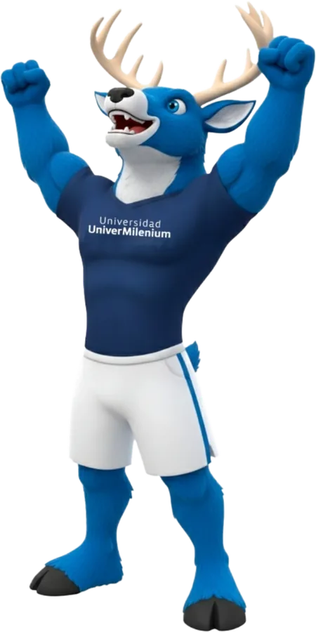 UMI celebrando con los brazos arriba